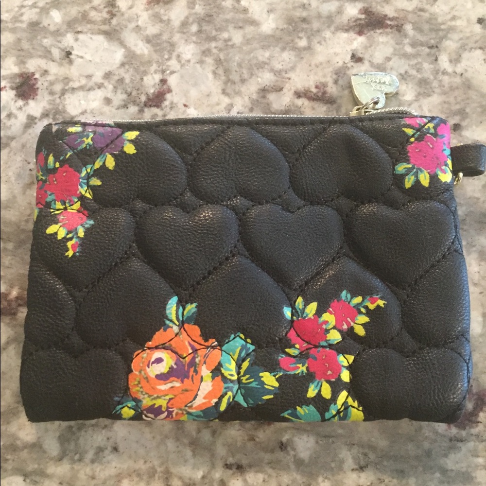Betsy Johnson makeup bag